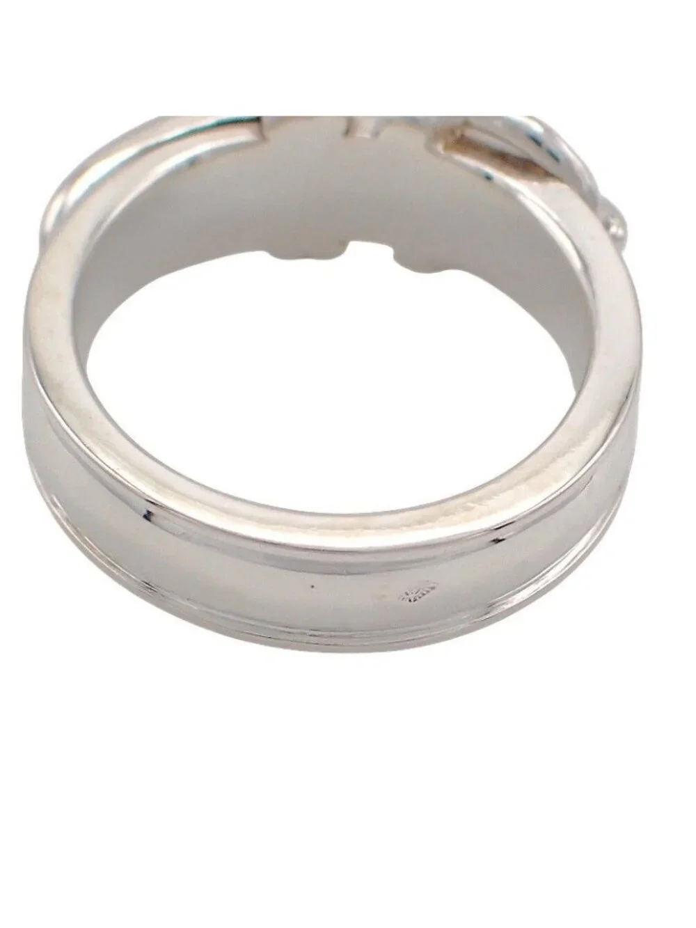 Hermes Ceinture Belt Ring 925 Sterling Silver